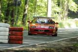 9 Lipiec 2011; Sergio Azzini, w Ferrari 355 Challenge, podczas piątej rundy Górskich Samochodowych Mistrzostw Polski - LOTOS Grand Prix Sopot 2011. Fot. Tomasz Żuber / GrFoto.org