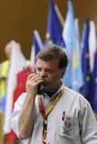 10 Lipiec 2011; Lesław Orski podczas szóstej rundy Górskich Samochodowych Mistrzostw Polski - LOTOS Grand Prix Sopot 2011. Fot. Tomasz Żuber / GrFoto.org