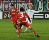 20 Listopad 2010; Lechia Gdańsk v Widzew Łódź - czternasta kolejka Ekstraklasy 2010/2011. Stadion Miejski, Gdańsk. Fot. Tomasz Żuber / GrFoto.org