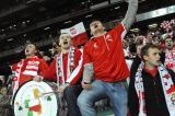 19 Listopad 2008; Polscy kibice podczas meczu Irlandia v Polska - Miedzynarodowy Mecz Towarzyski, Croke Park, Dublin, Irlandia. Fot. Tomasz Zuber / GrFoto.org *** Local Caption *** 19 November 2008; Polish supporters during the match. International friendly - Republic of Ireland v Poland. Croke Park, Dublin, Ireland. Picture credit: Tomasz Zuber / GrFoto.org