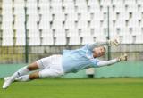 2 Lipca 2011; Michał Buchalik, Lechia Gdańsk podczas spotkania. Drugi sparing po powrocie ze zgrupowania do Gdańska - Lechia Gdańsk v Zawisza Bydgoszcz. Stadion Miejski, Gdańsk. Fot. Tomasz Żuber / GrFoto.org  *** Local Caption *** 2 July 2011; Lechia Gdańsk goalkeeper Michał Buchalik in action. Second sparing after the team come back to Gdańsk from being away - Lechia Gdańsk v Zawisza Bydgoszcz. City Stadium of Traugutta, Gdansk. Picture credit: Tomasz Żuber / GrFoto.org