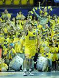 26 Luty 2011; Asseco Prokom Gdynia v Trefl Sopot. Mecz osiemnastej kolejki Tauron Basket Liga. Hala Sportowo - Widowiskowa Gdynia. Fot. Tomasz Żuber / GrFoto.org