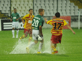 22 Sierpień 2010; Lechia Gdańsk v Jagiellonia Białystok - trzecia kolejka Ekstraklasy. Stadion Miejski, Gdańsk. Fot. Tomasz Żuber / GrFoto.org