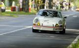 9 Lipiec 2011; Marcin Zachowicz, w Porsche 911 T, podczas piątej rundy Górskich Samochodowych Mistrzostw Polski - LOTOS Grand Prix Sopot 2011. Fot. Tomasz Żuber / GrFoto.org