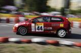 9 Lipiec 2011; Błażej Kochańczyk, w Honda Civic, podczas piątej rundy Górskich Samochodowych Mistrzostw Polski - LOTOS Grand Prix Sopot 2011. Fot. Tomasz Żuber / GrFoto.org