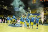 10 Październik 2011; Prezentacja drużyny Asseco Prokom Gdynia. Inauguracyjny mecz rozgrywek ligi VTB 2011/2012- Asseco Prokom Gdynia v Azovmash Mariupol. HSW Gdynia. Fot. Tomasz Żuber / GrFoto.org *** Local Caption *** 10 October 2011; Asseco Prokom Gdynia team presentation prior of the match. VTB League 2011/2012 - Asseco Prokom Gdynia v Azovmash Mariupol. HSW Gdynia. Picture credit: Tomasz Żuber / GrFoto.org