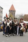 11 Listopad 2012; Parada Niepodległości w Gdańsku. Tegorocznym patronem parady był Admirał Arendt Dickmann, dowódca polskiej floty biorącej udział w bitwie pod Oliwą, na galeonie 