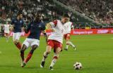 9 Czerwiec 2011; Robert Lewandowski, Polska i Eric Abidal, Francja. Międzynarodowy mecz towarzyski w ramach przygotowań do Euro 2012 - Polska v Francja. Stadion Legii Warszawa. Fot. Tomasz Żuber / GrFoto.org *** Local Caption *** 9 June 2011; Robert Lewandowski, Poland and Eric Abidal, France. International friendly match - Poland v France. Stadium Legii Warszawa. Picture credit: Tomasz Żuber / GrFoto.org