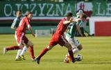 8 Maj 2011; Kamil Pożniak, Lechia Gdańsk i Radosław Sobolewski, Wisła Kraków. Dwudziesta piąta kolejka Ekstraklasy 2010/2011 - Lechia Gdańsk v Wisła Kraków. Stadion Miejski, Gdańsk. Fot. Tomasz Żuber / GrFoto.org *** Local Caption *** 8 May 2011; Kamil Pożniak, Lechia Gdańsk and Radosław Sobolewski, Wisła Kraków. Ekstraklasa 2010/2011, Round 25 - Lechia Gdańsk v Wisła Kraków. City Stadium of Traugutta, Gdansk. Picture credit: Tomasz Żuber / GrFoto.org