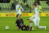 1 Marzec 2013; Marcin Pietrowski, Lechia Gdańsk i Maksymilian Rogalski, Pogoń Szczecin. Siedemnasta kolejka T-Mobile Ekstraklasa 2012/2013 - Lechia Gdańsk v Pogoń Szczecin. PGE Arena Gdańsk. Fot. Tomasz Żuber / GrFoto.org *** Local Caption *** 1 March 2013; Marcin Pietrowski, Lechia Gdansk and Maksymilian Rogalski, Pogon Szczecin. T-Mobile Ekstraklasa 2012/2013, Round 17 - Lechia Gdansk v Pogon Szczecin. PGE Arena Gdańsk. Picture credit: Tomasz Żuber / GrFoto.org