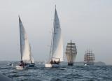 4 Wrzesień 2011; Wielka parada żaglowców na zakończenie gdyńskiego zlotu - The Culture 2011 Tall Ships Regatta. Fot. Tomasz Żuber / GrFoto.org