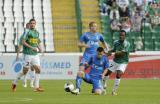 22 Maj 2011; Ivan Djurdjevic, Lech Poznań i Abdou Traore, Lechia Gdańsk. Dwudziesta ósma kolejka Ekstraklasy - 2010/2011 Lechia Gdańsk v Lech Poznań. Stadion Miejski, Gdańsk. Fot. Tomasz Żuber / GrFoto.org *** Local Caption *** 22 May 2011; Ivan Djurdjevic, Lech Poznań and Abdou Traore, Lechia Gdańsk. Ekstraklasa 2010/2011, Round  28 - Lechia Gdańsk v Lech Poznań. City Stadium of Traugutta, Gdansk. Picture credit: Tomasz Żuber / GrFoto.org