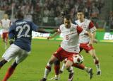 9 Czerwiec 2011; Paweł Brożek, Polska i Bacary Sagna, Francja. Międzynarodowy mecz towarzyski w ramach przygotowań do Euro 2012 - Polska v Francja. Stadion Legii Warszawa. Fot. Tomasz Żuber / GrFoto.org *** Local Caption *** 9 June 2011; Paweł Brożek, Poland and Bacary Sagna, France. International friendly match - Poland v France. Stadium Legii Warszawa. Picture credit: Tomasz Żuber / GrFoto.org