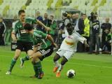 3 Maj 2012: Abdou Razack Traore, Lechia Gdańsk i Inaki Astiz, Legia Warszawa. Dwudziesta dziewiąta kolejka T-Mobile Ekstraklasa 2011/2012 - Lechia Gdańsk v Legia Warszawa. PGE Arena Gdańsk. Fot. Tomasz Żuber / GrFoto.org *** Local Caption *** 3 May 2012; Abdou Razack Traore, Lechia Gdańsk and Inaki Astiz, Legia Warszawa. T-Mobile Ekstraklasa 2011/2012, Round 29 - Lechia Gdansk v Legia Warszawa. PGE Arena Gdańsk. Picture credit: Tomasz Żuber / GrFoto.org