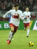 26 Marzec 2013; Robert Lewandowski, Polska. Mecz eliminacji Mistrzostw Świata 2014 - Polska v San Marino. Stadion Narodowy, Warszawa, Polska. Fot. Tomasz Żuber / GrFoto.org *** Local Caption *** 26 March 2013; Robert Lewandowski, Poland.
2014 FIFA World Cup qualification – UEFA Group H - Poland v San Marino. Warsaw National Stadium, Poland. Picture credit: Tomasz Zuber / GrFoto.org