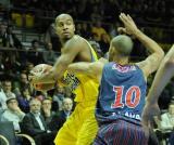 27 Październik 2010; Asseco Prokom v Caja Laboral Vitoria - Turkish Airlines Euroleague. HSW Gdynia. Fot. Tomasz Żuber / GrFoto.org