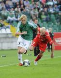 22 Sierpień 2010; Lechia Gdańsk v Śląsk Wrocław - czwarta kolejka Ekstraklasy 2010/2011. Stadion Miejski, Gdańsk. Fot. Tomasz Żuber / GrFoto.org