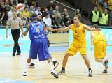 5 Pazdziernik 2010; Trefl Sopot v Dexia Mons Hainaut - Puchar Europejski Koszykówki Meskiej. Ergo Arena, Gdansk - Sopot. Fot. Tomasz Zuber / GrFoto.org