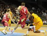 24 Październik 2010; Trefl Sopot v Polpharma Starogard Gdański - Tauron Basket Liga. Ergo Arena, Gdańsk - Sopot. Fot.Tomasz Żuber / GrFoto.org 
 