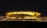 6 Sierpień 2011; Widok ogólny nocą na nowo powstały stadion PGE Arena Gdańsk. Letnica. Fot. Tomasz Żuber / GrFoto.org