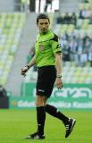 22 Kwiecień 2012; Sędzia główny spotkania Sebastian Jarzębak. Dwudziesta siódma kolejka T-Mobile Ekstraklasa 2011/2012 - Lechia Gdańsk v Śląsk Wrocław. PGE Arena Gdańsk. Fot. Tomasz Żuber / GrFoto.org *** Local Caption *** 22 April 2012; Referee Sebastian Jarzębak during the game. T-Mobile Ekstraklasa 2011/2012, Round 27 - Lechia Gdańsk v Śląsk Wrocław. PGE Arena Gdańsk. Picture credit: Tomasz Żuber / GrFoto.org