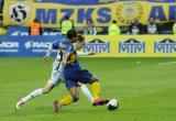 1 Maj 2011; Marciano Bruma, Arka Gdynia, i Jakub Zejglic, Lechia Gdańsk. Dwudziesta czwarta kolejka Ekstraklasy 2010/2011 - Arka Gdynia v Lechia Gdańsk. Stadion Miejski, Gdynia. Fot. Tomasz Żuber / GrFoto.org