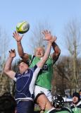 9 Kwiecień 2011; RC Lechia Gdańsk v MKS Orkan Sochaczew - jedenasta kolejka Ekstraligi rugby 2010/2011. Stadion GOKF, Gdańsk. Fot. Tomasz Żuber / GrFoto.org