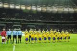 22 Marzec 2013; Prezentacja drużyn. Mecz Eliminacji Mistrzostw Świata 2014 w Brazylii - Polska v Ukraina. Stadion Narodowy, Warszawa, Polska. Fot. Tomasz Żuber / GrFoto.org *** Local Caption *** 22 March 2013; Teams presentation prior of the match. The 2014 FIFA World Cup Brazil Qualification – UEFA Group H - Poland v Ukraine. Warsaw National Stadium, Poland. Picture credit: Tomasz Zuber / GrFoto.org