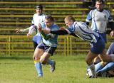 2 Październik 2010; MKS Ogniwo Sopot v RzKS Juvenia Kraków - Ekstraliga rugby 2010/2011 - runda V. Stadion MKS Ogniwo, Sopot. Fot. Tomasz Żuber / GrFoto.org