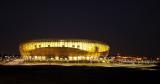 6 Sierpień 2011; Widok ogólny nocą na nowo powstały stadion PGE Arena Gdańsk. Letnica. Fot. Tomasz Żuber / GrFoto.org