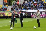 4 Czerwiec 2012; Trening otwarty reprezentacji Irlandii w ramach przygotowań do UEFA EURO 2012. Podopieczni Giovanni Trapattoni zaprezentowali się na Stadionie Miejskim w Gdyni. Trening Irlandczyków oglądało ok. 12 tys. kibiców. Stadion Miejski, Gdynia. Fot. Tomasz Żuber / GrFoto.org