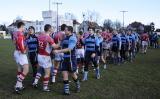 9 Kwiecień 2011; MKS Ogniwo Sopot v KS Posnania Poznań - jedenasta kolejka Ekstraligi rugby 2010/2011. Stadion MKS Ogniwo, Sopot. Fot. Tomasz Żuber / GrFoto.org 
