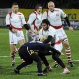 13 Listopad 2010; Polska v Mołdawia - Puchar Narodów Europy, Dywizja 1B. Narodowy Stadion Rugby, Gdynia. Fot. Tomasz Żuber / GrFoto.org