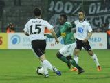 6 Kwiecień 2011; Abdou Razack Traore, Lechia Gdańsk i Inaki Astiz Ventura, Legia Warszawa. Pierwszy mecz półfinału Pucharu Polski - Lechia Gdańsk v Legia Warszawa. Stadion Miejski, Gdańsk. Fot. Tomasz Żuber / GrFoto.org *** Local Caption *** 6 April 2011; Abdou Razack Traore, Lechia Gdańsk and Inaki Astiz Ventura, Legia Warszawa. First match of the semi-finals - Lechia Gdańsk v Legia Warszawa. City Stadium of Traugutta, Gdansk. Picture credit: Tomasz Żuber / GrFoto.org