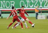 8 Maj 2011; Paweł Nowak, Lechia Gdańsk i Tsvetan Genkov, Dragan Paljić, Wisła Kraków. Dwudziesta piąta kolejka Ekstraklasy 2010/2011 - Lechia Gdańsk v Wisła Kraków. Stadion Miejski, Gdańsk. Fot. Tomasz Żuber / GrFoto.org *** Local Caption *** 8 May 2011; Paweł Nowak, Lechia Gdańsk and Tsvetan Genkov, Dragan Paljić, Wisła Kraków. Ekstraklasa 2010/2011, Round 25 - Lechia Gdańsk v Wisła Kraków. City Stadium of Traugutta, Gdansk. Picture credit: Tomasz Żuber / GrFoto.org