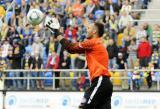 23 Lipiec 2011: Bramkarz Łukasz Radliński, Warta Poznań. Pierwsza kolejka I Ligi 2011/2012 - Arka Gdynia v Warta Poznań. Stadion Miejski, Gdynia. Fot. Tomasz Żuber / GrFoto.org