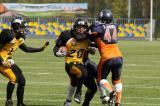 1 Maj 2011; Seahawks Gdynia v Warsaw Eagles - czwarta kolejka spotkań I PLFA. Narodowy Stadion Rugby, Gdynia. Fot. Tomasz Żuber / GrFoto.org