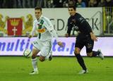 1 Marzec 2013; Marcin Pietrowski, Lechia Gdańsk i Wojciech Golla, Pogoń Szczecin. Siedemnasta kolejka T-Mobile Ekstraklasa 2012/2013 - Lechia Gdańsk v Pogoń Szczecin. PGE Arena Gdańsk. Fot. Tomasz Żuber / GrFoto.org *** Local Caption *** 1 March 2013; Marcin Pietrowski, Lechia Gdansk and Wojciech Golla, Pogon Szczecin. T-Mobile Ekstraklasa 2012/2013, Round 17 - Lechia Gdansk v Pogon Szczecin. PGE Arena Gdańsk. Picture credit: Tomasz Żuber / GrFoto.org