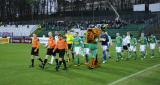 1 Kwiecień 2011; Prezentacja drużyn. Dwudziesta kolejka Ekstraklasy 2010/2011 - Lechia Gdańsk v GKS Bełchatów. Stadion Miejski, Gdańsk. Fot. Tomasz Żuber / GrFoto.org *** Local Caption *** 1 April 2011; Teams make their way onto the pitch. Ekstraklasa 2010/2011, Round 20 - Lechia Gdańsk v GKS Bełchatów. City Stadium of Traugutta, Gdansk. Picture credit: Tomasz Żuber / GrFoto.org