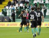 2 Lipca 2011; Radość i gratulacje dla Jakub Popielarz, Lechia Gdańsk po strzelonej bramce. Drugi sparing po powrocie ze zgrupowania do Gdańska - Lechia Gdańsk v Zawisza Bydgoszcz. Stadion Miejski, Gdańsk. Fot. Tomasz Żuber / GrFoto.org  *** Local Caption *** 2 July 2011; Thanks and congratulations for Jakub Popielarz, Lechia Gdańsk, from the team mates after scoring the goal. Second sparing after the team come back to Gdańsk from being away - Lechia Gdańsk v Zawisza Bydgoszcz. City Stadium of Traugutta, Gdansk. Picture credit: Tomasz Żuber / GrFoto.org