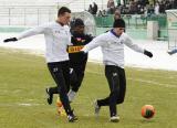 1 Luty 2012; Abdou Razack Traore, Lechia Gdańsk. Mecz sparingowy w sezonie 2011/2012 -  Lechia Gdańsk v Zawisza Bydgoszcz. Stadion Miejski, Gdańsk. Fot. Tomasz Żuber / GrFoto.org *** Local Caption *** 1 February 2012; Abdou Razack Traore, Lechia Gdansk. Sparring match prior the season 2011/2012 - Lechia Gdańsk v Zawisza Bydgoszcz. City Stadium of Traugutta, Gdansk. Picture credit: Tomasz Żuber / GrFoto.org