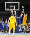 5 Pazdziernik 2010; Trefl Sopot v Dexia Mons Hainaut - Puchar Europejski Koszykówki Meskiej. Ergo Arena, Gdansk - Sopot. Fot. Magdalena Zuber / GrFoto.org