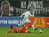 20 Listopad 2010; Lechia Gdańsk v Widzew Łódź - czternasta kolejka Ekstraklasy 2010/2011. Stadion Miejski, Gdańsk. Fot. Tomasz Żuber / GrFoto.org