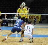 2 Październik 2010; Trefl Gdańsk v KS Jadar Radom - I Liga Siatkówki Mężczyzn 2010/2011. Ergo Arena, Gdańsk - Sopot. Fot. Tomasz Żuber / GrFoto.org