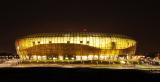 6 Sierpień 2011; Widok ogólny nocą na nowo powstały stadion PGE Arena Gdańsk. Letnica. Fot. Tomasz Żuber / GrFoto.org