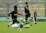 2 Lipca 2011; Luka Vucko, Lechia Gdańsk przeciwko zawodnikowi Olimpia Grudziądz. Pierwszy sparing po powrocie ze zgrupowania do Gdańska - Lechia Gdańsk v Olimpia Grudziądz. Stadion Miejski, Gdańsk. Fot. Tomasz Żuber / GrFoto.org  *** Local Caption *** 2 july 2011; Luka Vucko, Lechia Gdańsk. First sparing after the team come back to Gdańsk from being away - Lechia Gdańsk v Olimpia Grudziądz. City Stadium of Traugutta, Gdansk. Picture credit: Tomasz Żuber / GrFoto.org