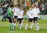 4 Czerwiec 2012; Trening otwarty reprezentacji Niemiec, w ramach przygotowań do UEFA EURO 2012. Podopieczni Joachima Loewa zaprezentowali się na stadionie przy Traugutta w Gdańsku. Trening Niemców oglądało ok. 11 tys. kibiców. Stadion Miejski, Gdańsk. Fot. Tomasz Żuber / GrFoto.org