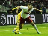 22 Marzec 2013; Kamil Glik, Polska i Rusłan Rotań, Ukraina. Mecz Eliminacji Mistrzostw Świata 2014 w Brazylii - Polska v Ukraina. Stadion Narodowy, Warszawa, Polska. Fot. Tomasz Żuber / GrFoto.org *** Local Caption *** 22 March 2013; Kamil Glik, Poland and Ruslan Rotan, Ukraine. The 2014 FIFA World Cup Brazil Qualification – UEFA Group H - Poland v Ukraine. Warsaw National Stadium, Poland. Picture credit: Tomasz Zuber / GrFoto.org