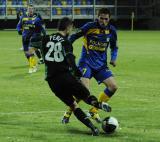 19 Luty 2011; Arka Gdynia v Beroe Stara Zagora - Mecz towarzyski zorganizowany z okazji otwarcia nowego stadionu w Gdyni. Obydwa kluby spotkały się już podczas rozgrywek o Puchar Zdobywców Pucharów w 1979 roku. Stadion Miejski, Gdynia. Fot. Tomasz Żuber / GrFoto.org