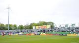 8 Maj 2011; Kibice podczas spotkania. Dwudziesta piąta kolejka Ekstraklasy 2010/2011 - Lechia Gdańsk v Wisła Kraków. Stadion Miejski, Gdańsk. Fot. Tomasz Żuber / GrFoto.org *** Local Caption *** 8 May 2011; Supporters during the match. Ekstraklasa 2010/2011, Round 25 - Lechia Gdańsk v Wisła Kraków. City Stadium of Traugutta, Gdansk. Picture credit: Tomasz Żuber / GrFoto.org